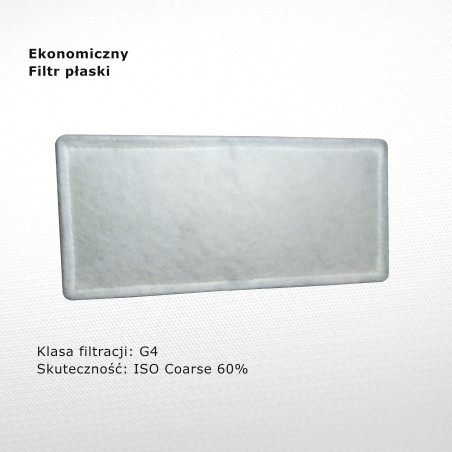 Flat Filter G4 Iso Coarse 60% 250 x 597 mm