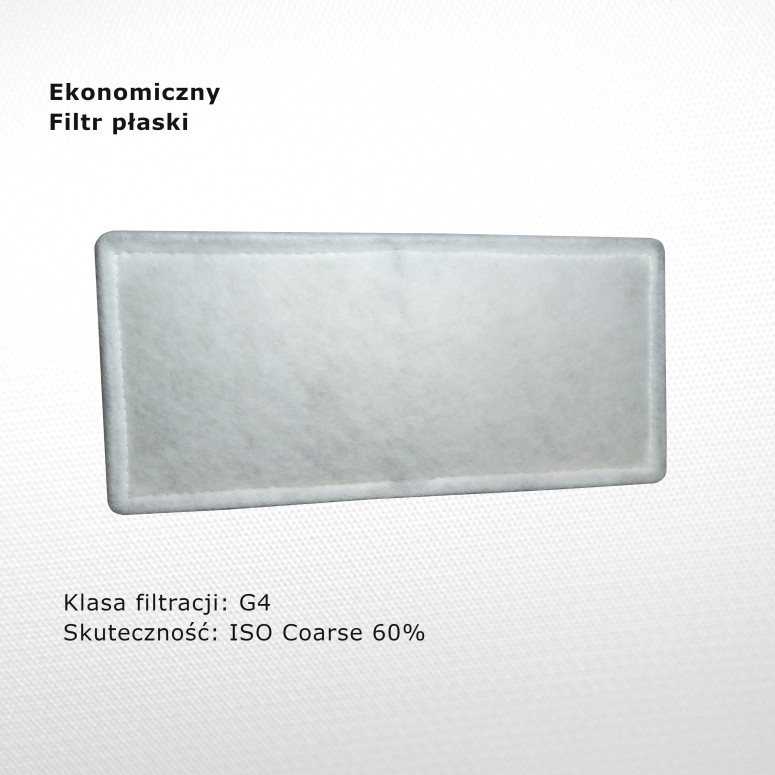 Filtr płaski G4 Iso Coarse 60% 138 x 288 mm