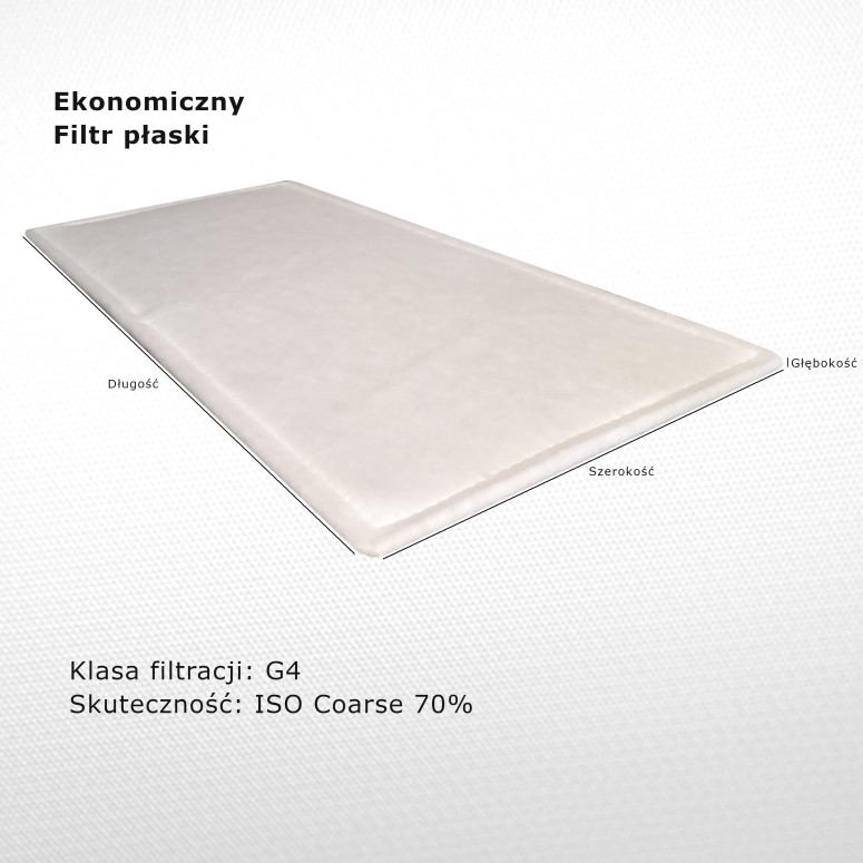 Flat Filter G4 Iso Coarse 70% 180 x 380 mm